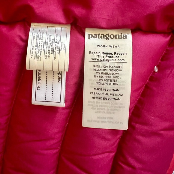PATAGONIA DOWN SWEATER VEST GIRL - Picture 6 of 9